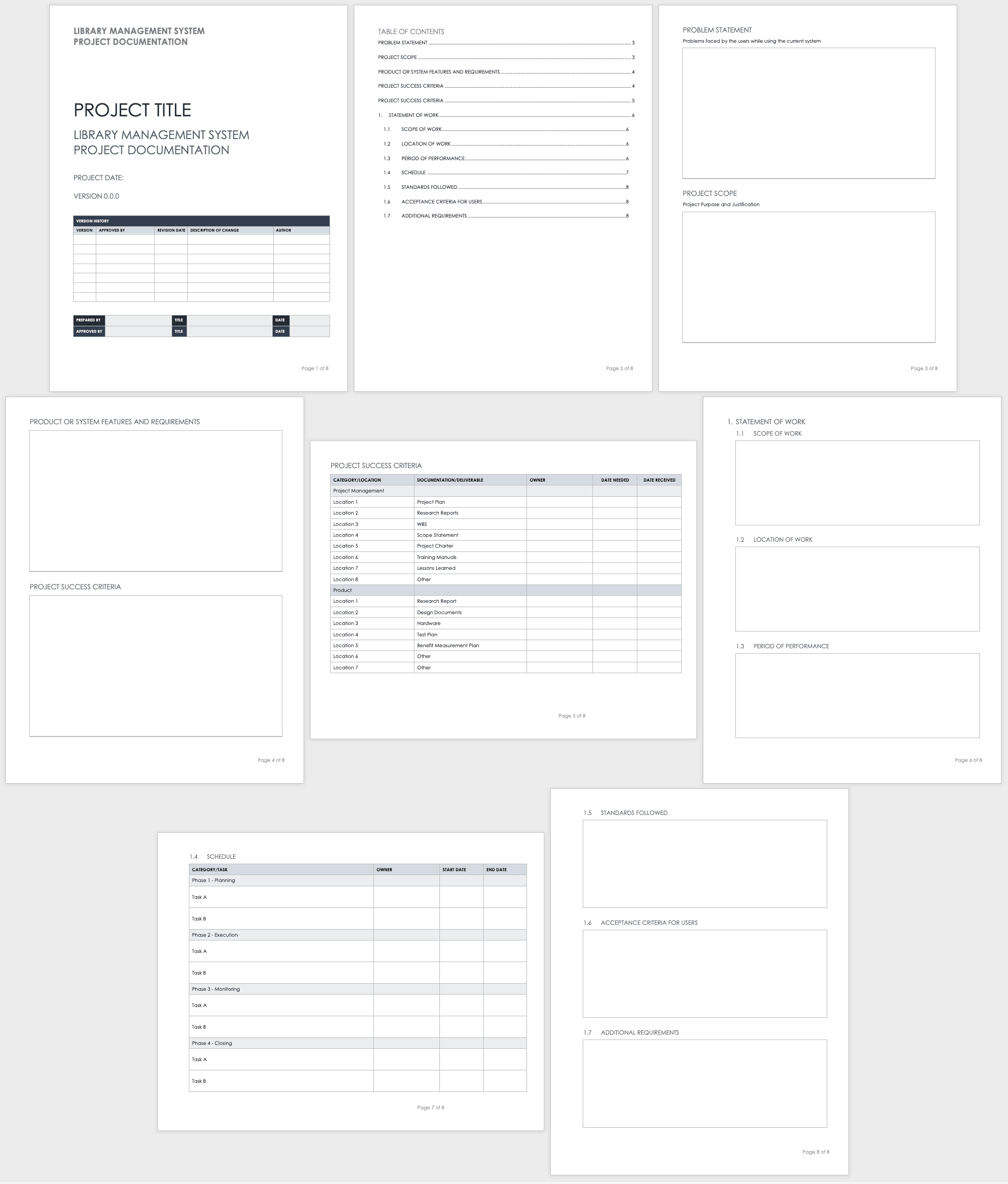 Library Management System Project Documentation Template