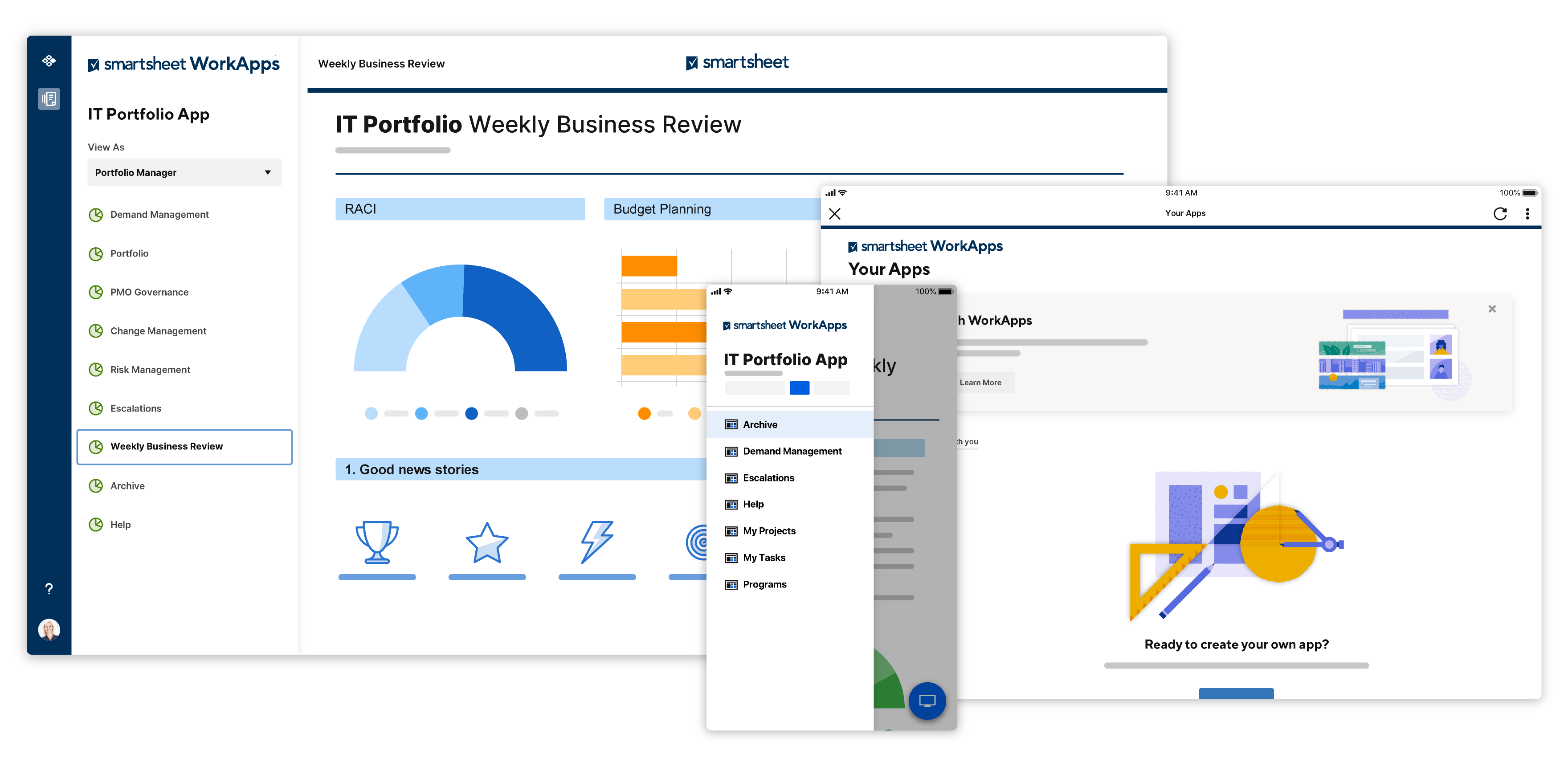 workapps dashboard app