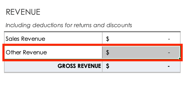 Revenue Customization Highlight