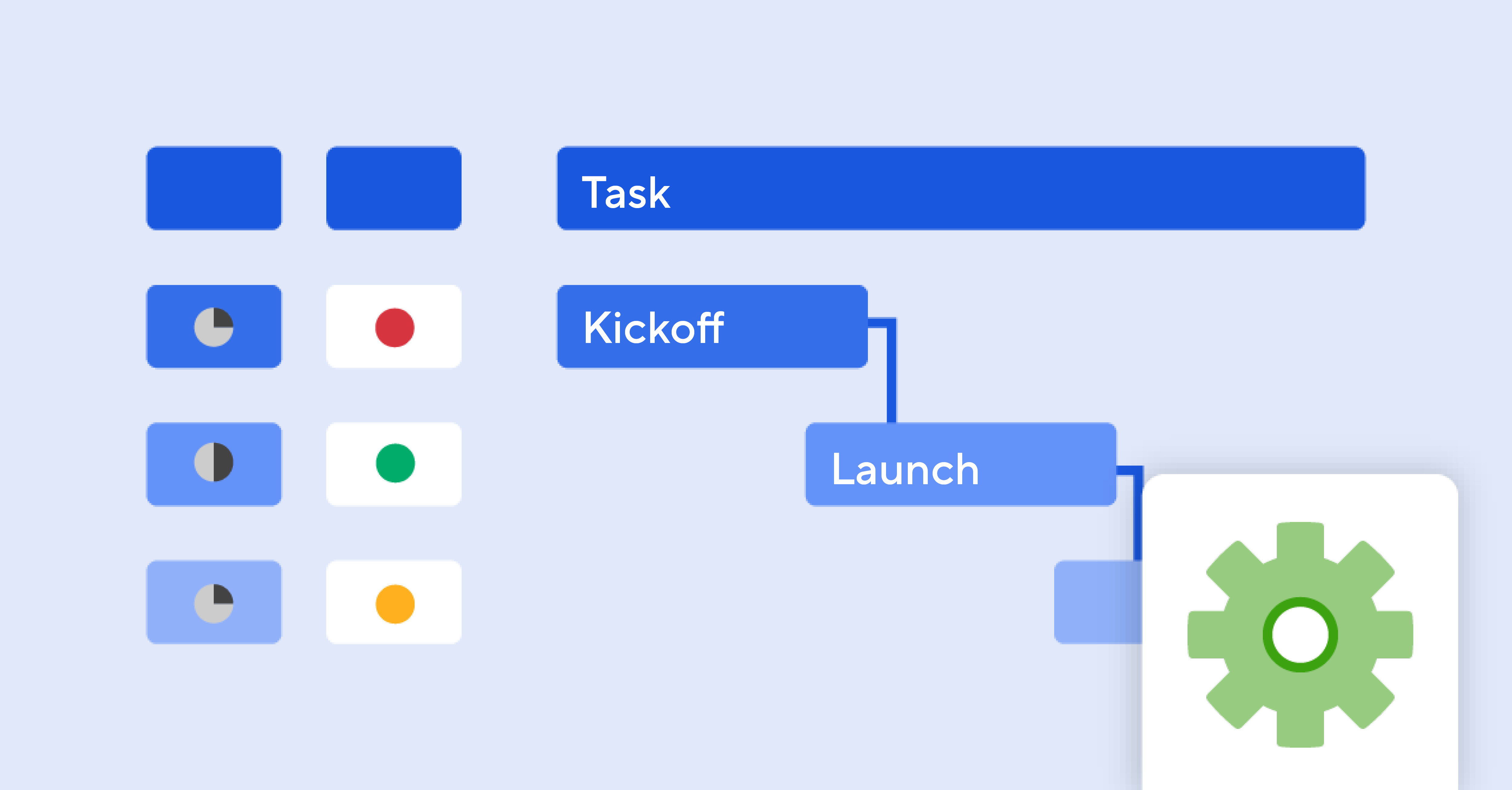 template thumbnail of project with work breakdown schedule