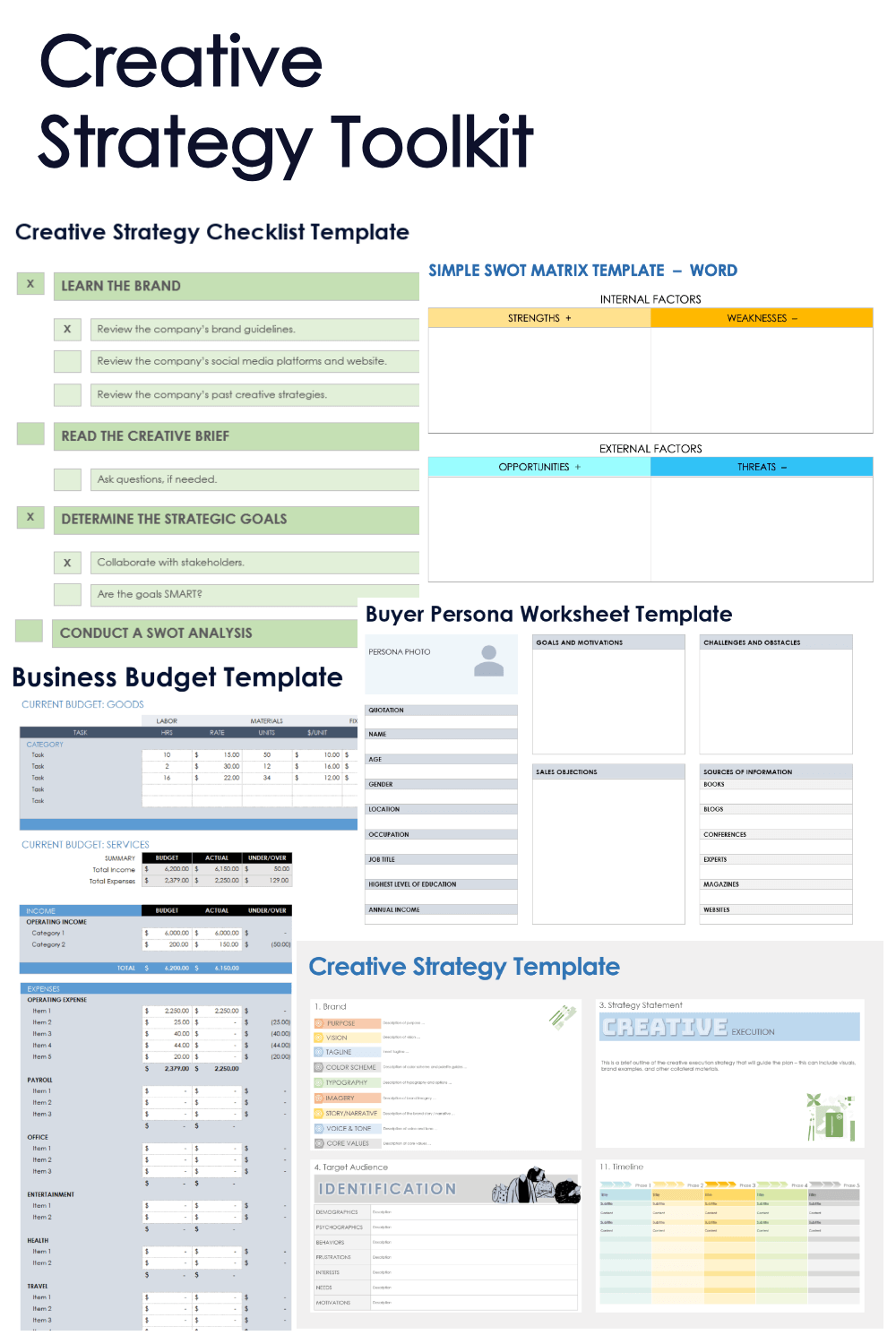 Creative Strategy Toolkit