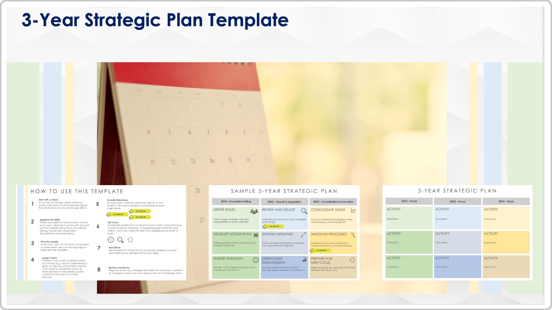 3-Year Strategic Plan Template