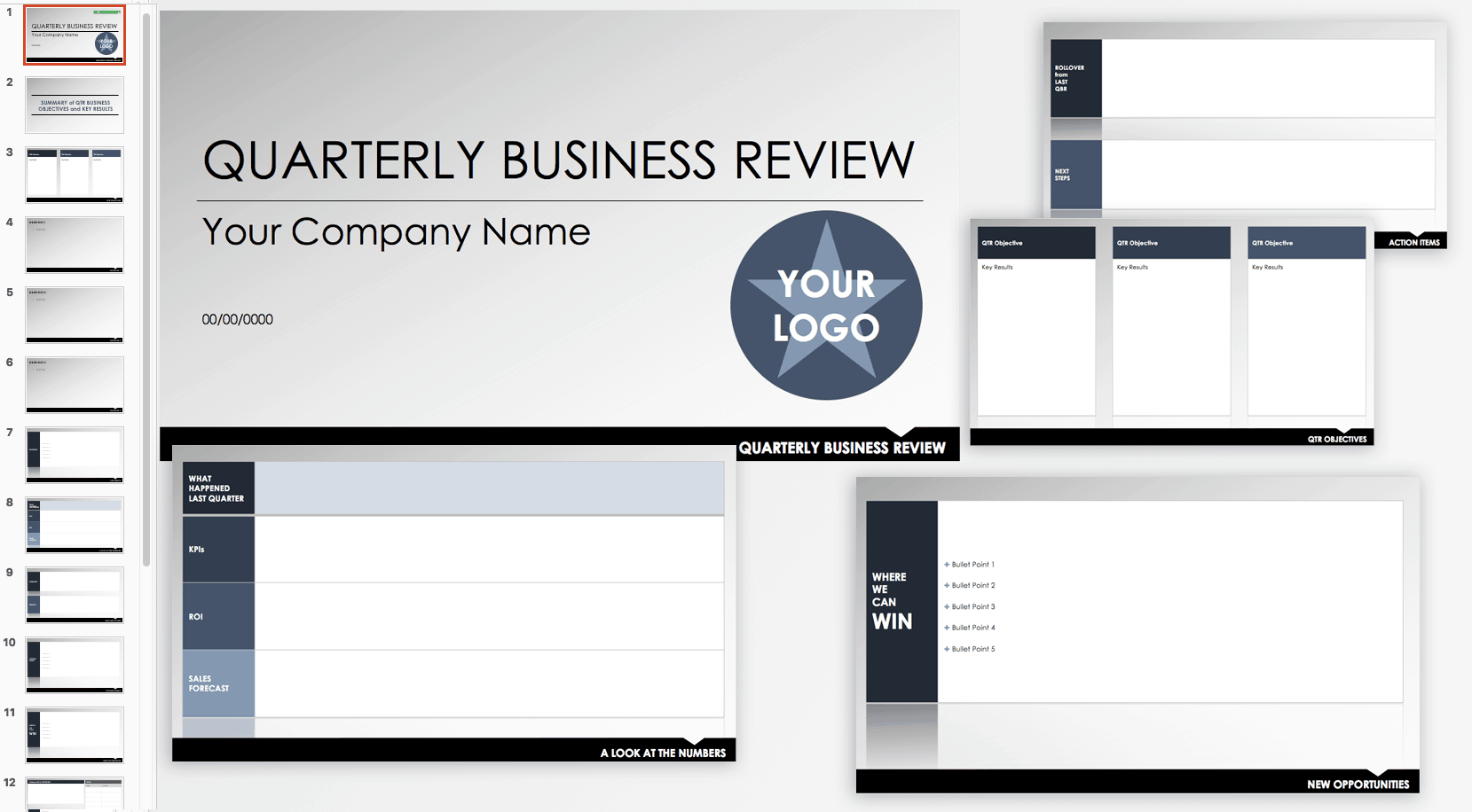 Executive QBR Template