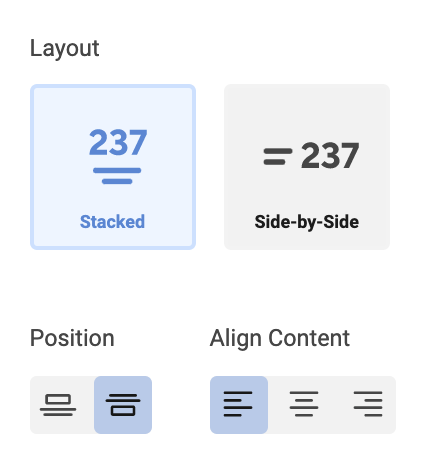 Metric-Widget-Formatting