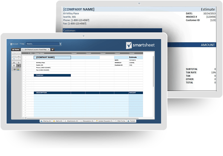 construction estimator templates