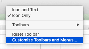 Excel Data Entry Form Add to Menu